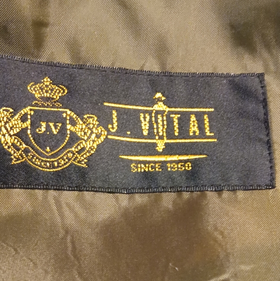 Olive green men's to piece set jacket and Coke - Picture 3 of 4